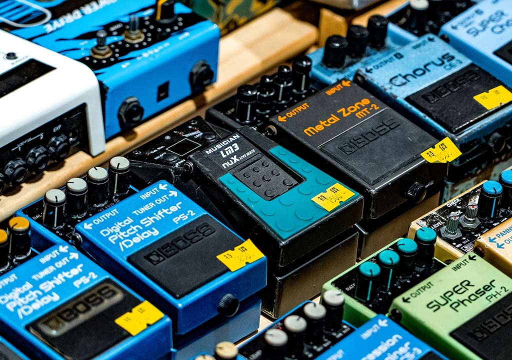 Phaser Guitar Pedals